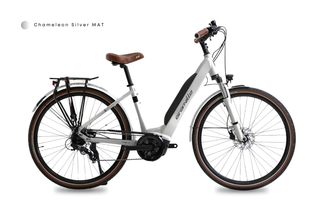 Granville E-Absolute 24 Plus · vélo de ville électrique Bosch Active Plus, moyeu Nexus 7