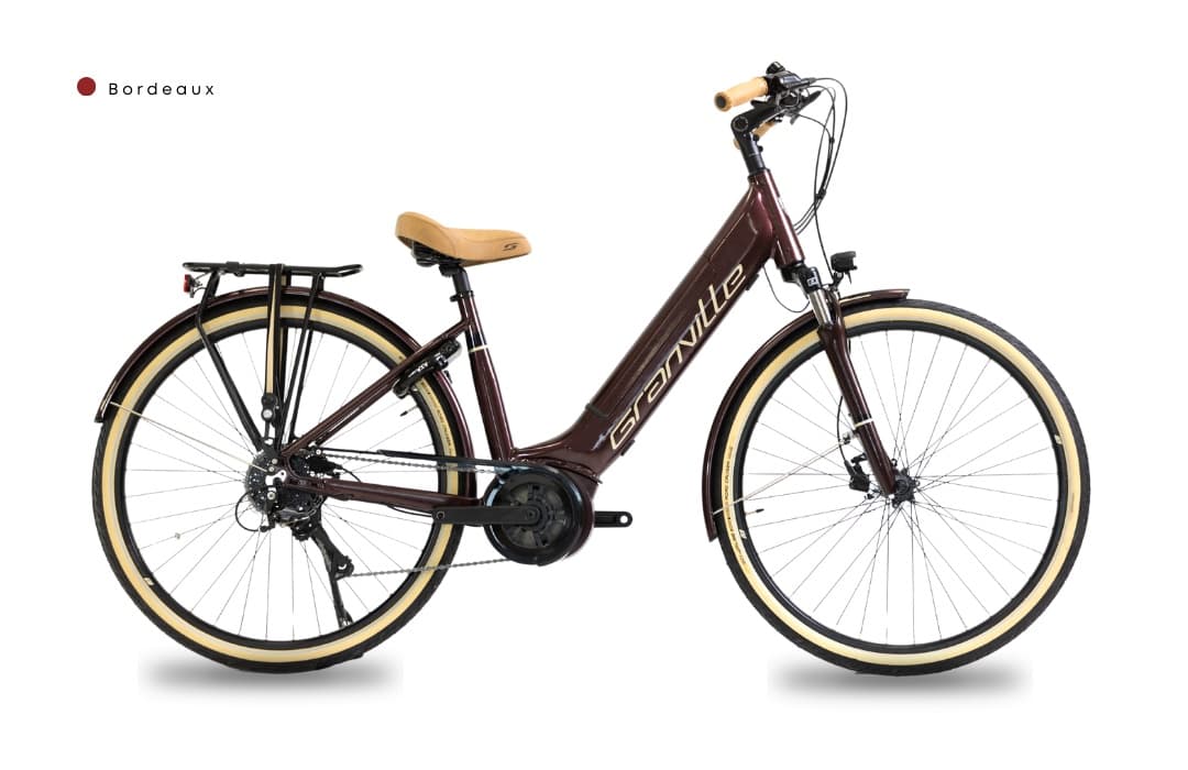 Granville E-Integrated 30 · vélo de ville électrique Bosch, batterie intégrée 400 Wh